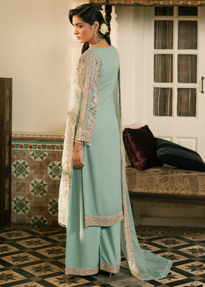 Embroidered Chiffon Straight Kurta Suit Online in Sri Lanka India Australia