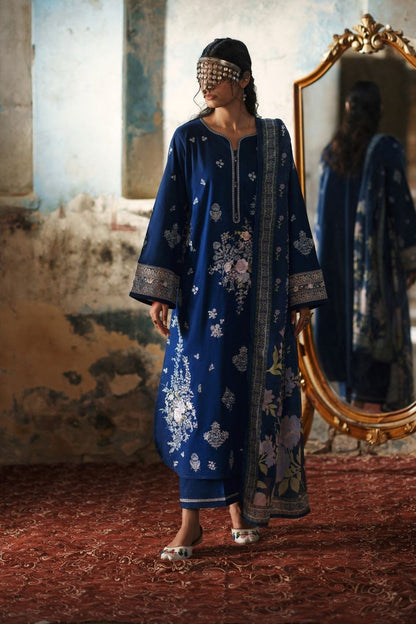 Embroidered Cotton Lawn Pakistani Suit Online in Dubai UAE Abudhabi Ajman Sharjah