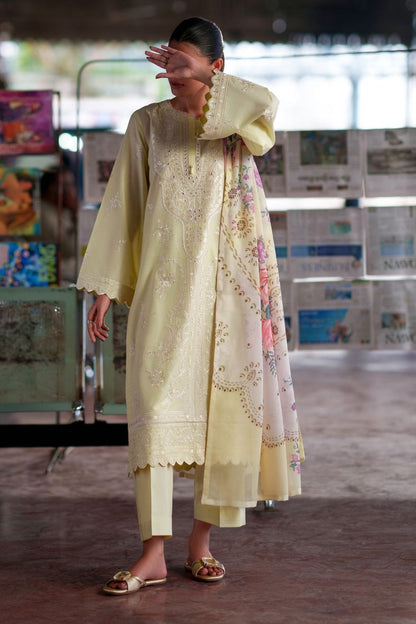 Embroidered Cotton Lawn Ready to Wear Suit Online in Dubai UAE Abudhabi Ajman Sharjah