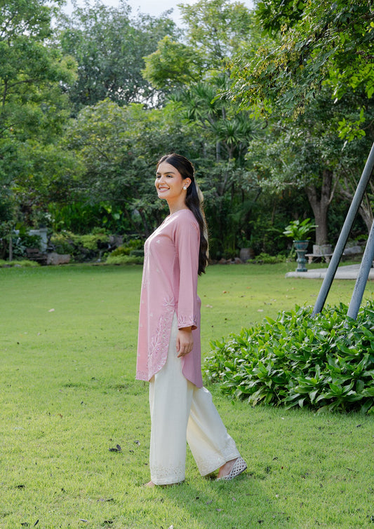 Embroidered Khaddar Kurta Set for Women Online in UK USA Canada