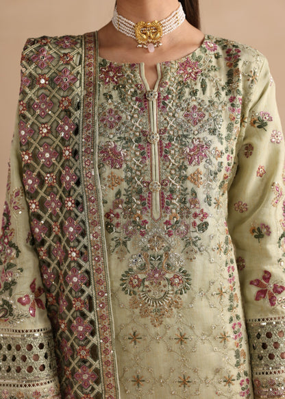 Embroidered Khaddi Net Partywear Salwar Suit Online in Sri Lanka India Australia