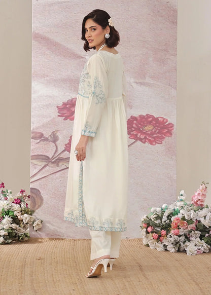 Embroidered Lawn Kurta Set for Women Online in Sri Lanka India Australia