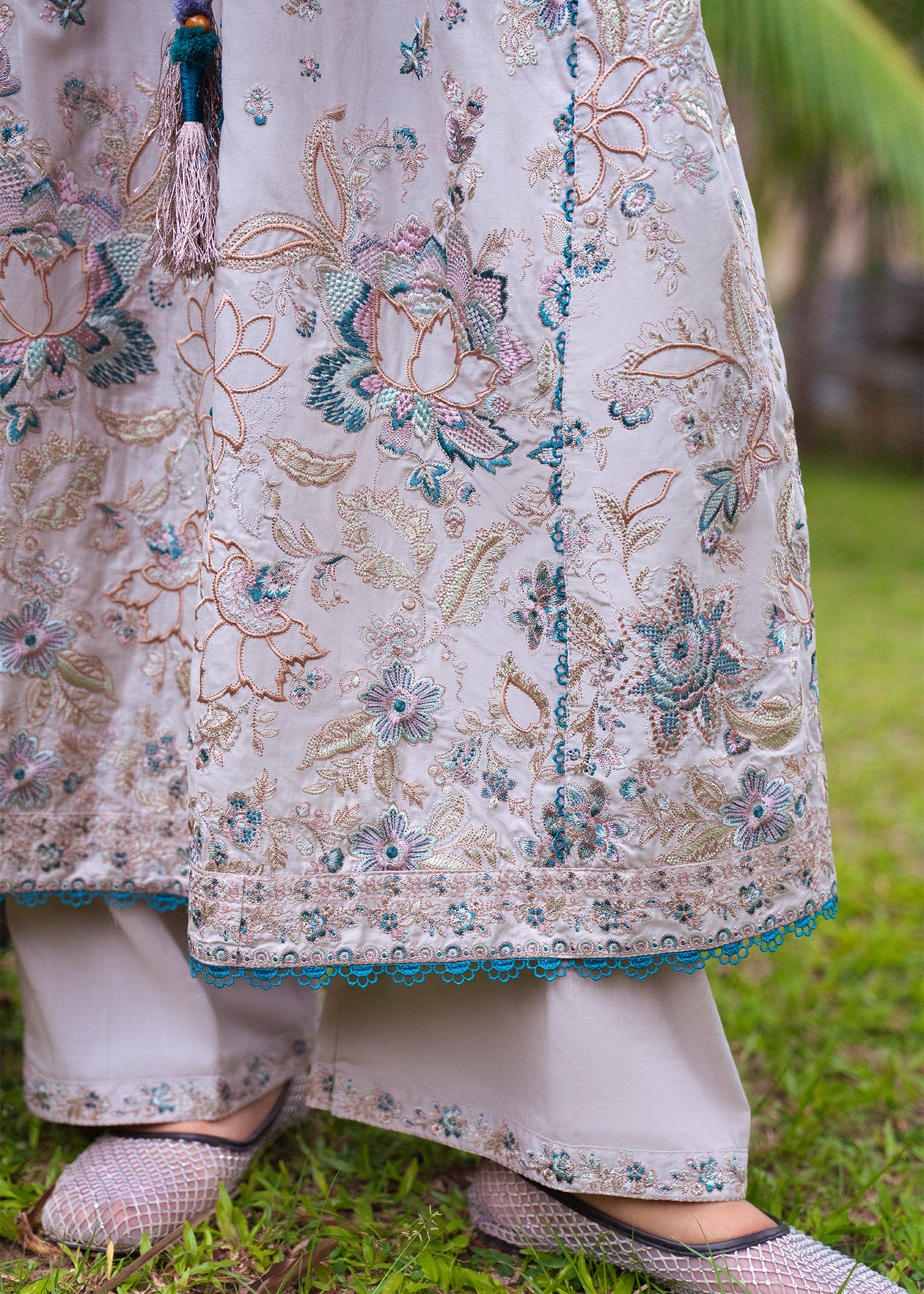 Embroidered Lawn Lavender Festive Wear Salwar Suit Online in Sri Lanka India Australia