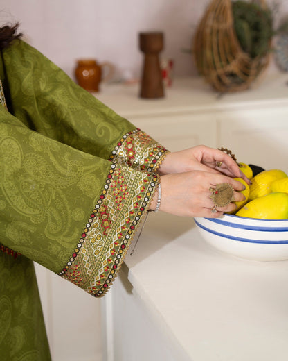 Embroidered Lawn Patiala Suit Online in Dubai UAE Abudhabi Ajman Sharjah