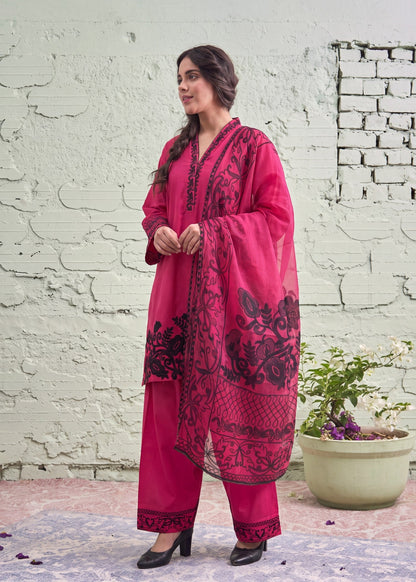 Embroidered Lawn Salwar Kameez Unstitched Online in Dubai UAE Abudhabi Ajman Sharjah