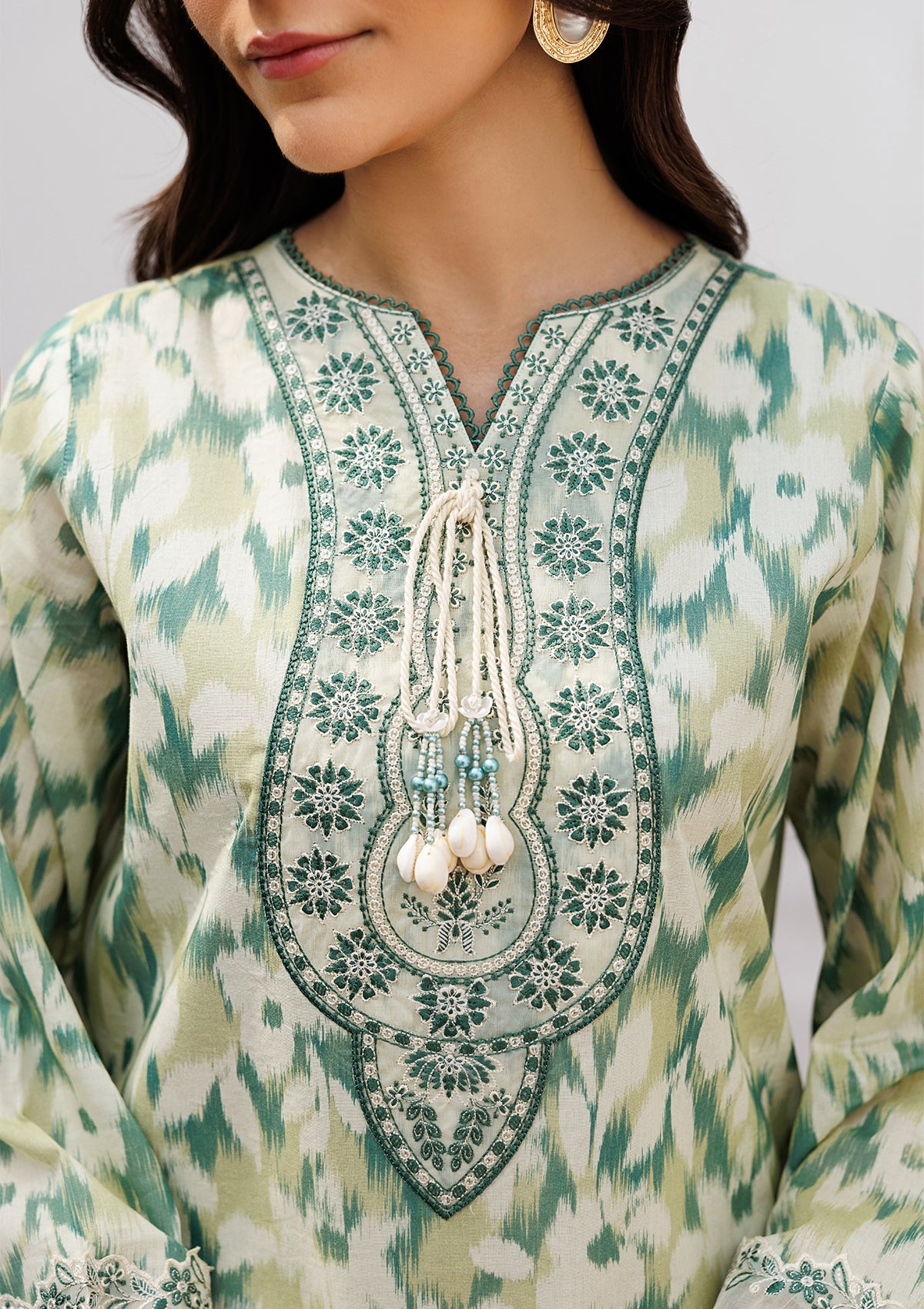 Embroidered Lawn Salwar Suit for Women Online in Dubai UAE Abudhabi Ajman Sharjah