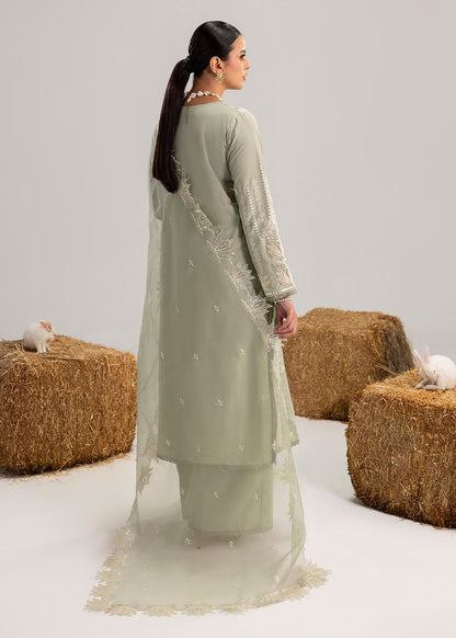Embroidered Lawn Suit with Plazzo Online in Dubai DXB UAE Abudhabi Meena Bazaar