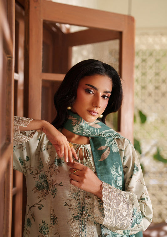 Embroidered Mint Green Lawn Salwar Kameez Online in KSA Riyadh Saudi Arabia Oman Bahrain Qatar