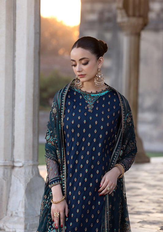 Embroidered Net Dupatta Suit Online in Dubai DXB UAE Abudhabi Meena Bazaar