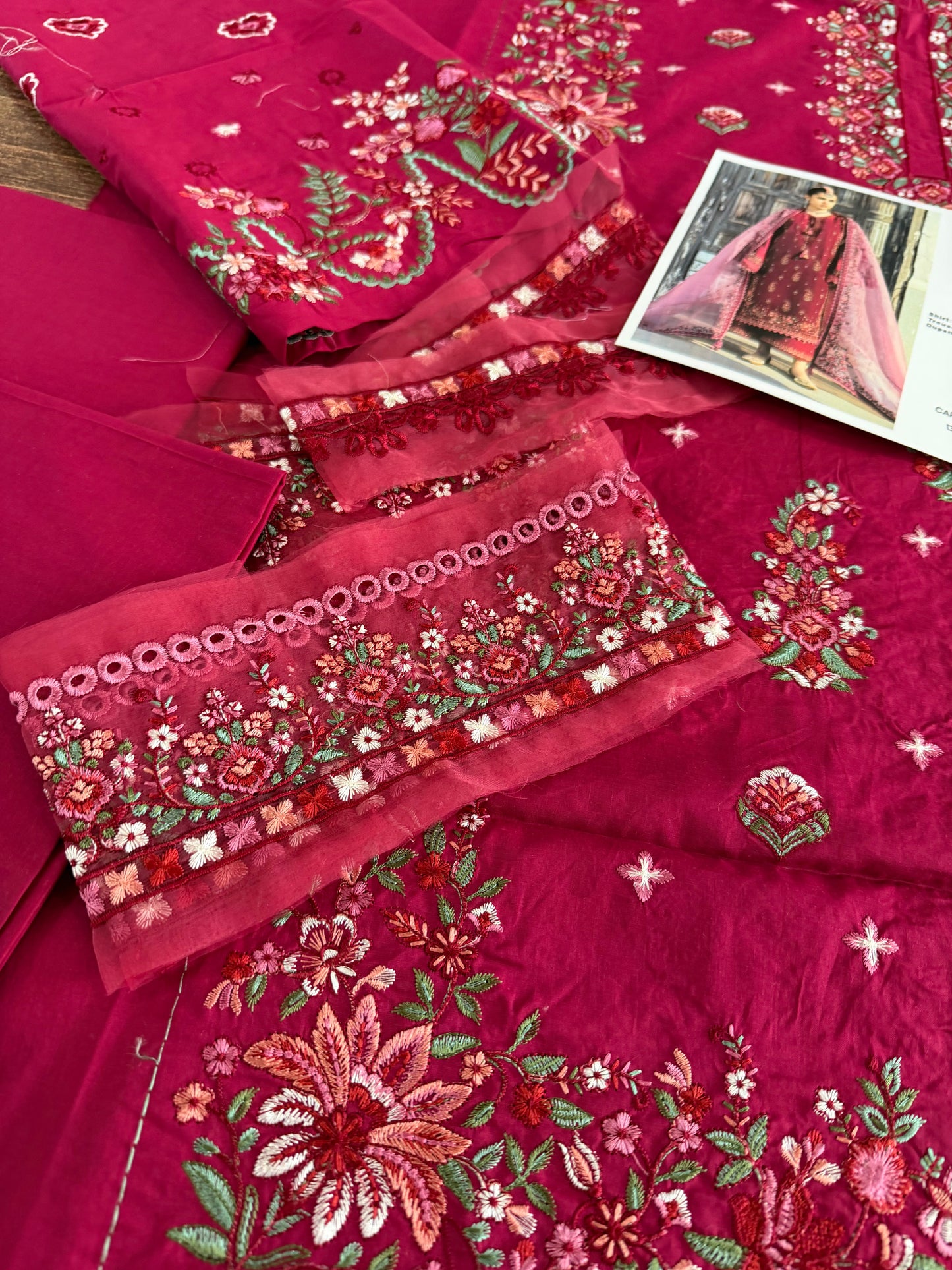 Embroidered Plum Lawn Salwar Kameez Online in KSA Riyadh Saudi Arabia Oman Bahrain Qatar