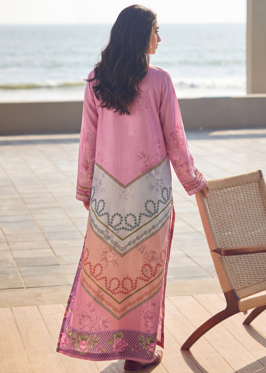 Embroidered Poly Silk Kaftan for Women Online in KSA Riyadh Saudi Arabia Oman Bahrain Qatar