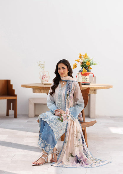 Embroidered Printed Lawn Salwar Kameez Online in UK USA Canada