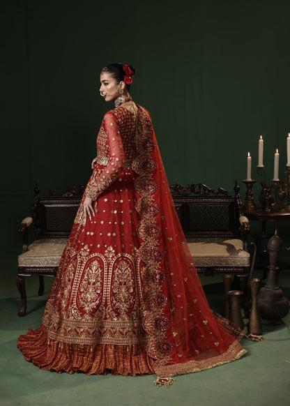 Embroidered Red Lehenga Set for Women Online in UK USA Canada