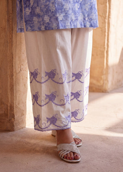 Embroidered Self Jacquard Kurta Set for Women Online in Sri Lanka India Australia