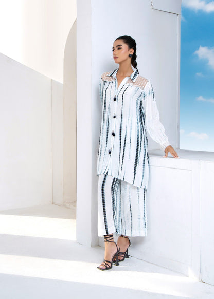 Embroidered White Raw Silk Kurta Set Online in Dubai UAE Abudhabi Ajman Sharjah