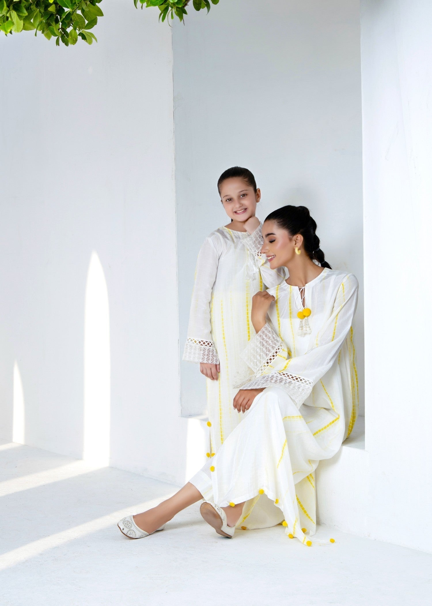 Embroidered White Raw Silk Ladies Salwar Suit Online in Dubai UAE Abudhabi Ajman Sharjah