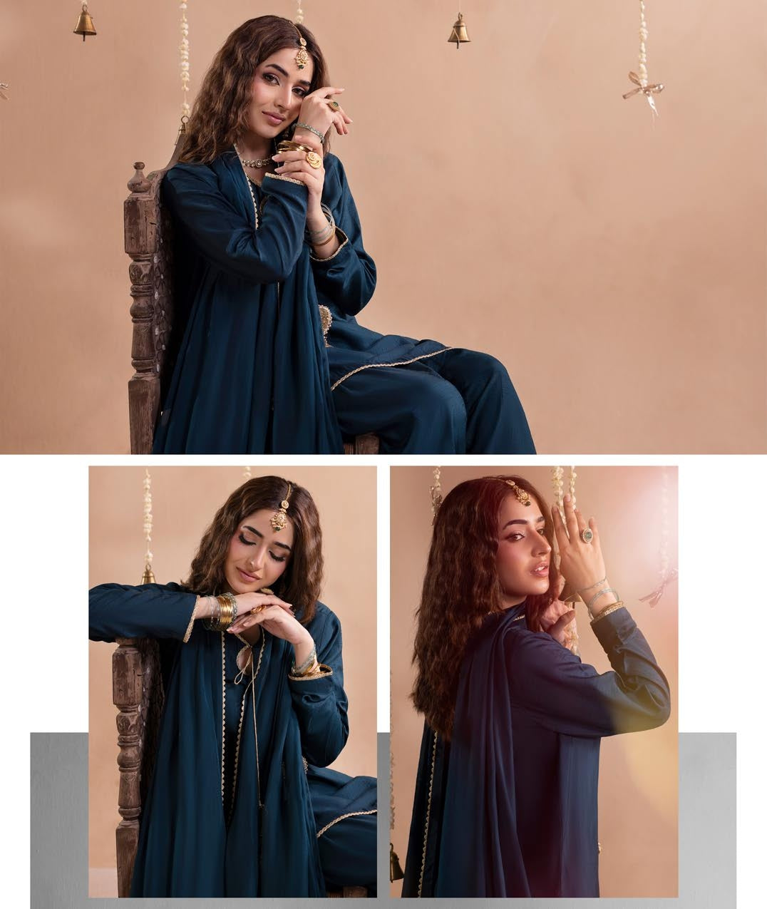 Embroidered Zinc Silk Ready to Wear Suit Online in Sri Lanka India Australia