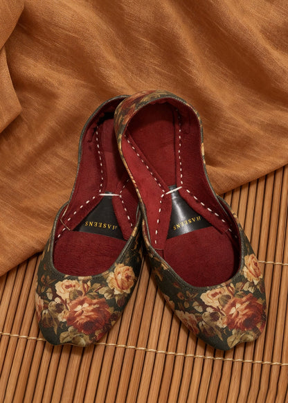 Ethnic Velvet Jutti Online in KSA Riyadh Saudi Arabia Oman Bahrain Qatar