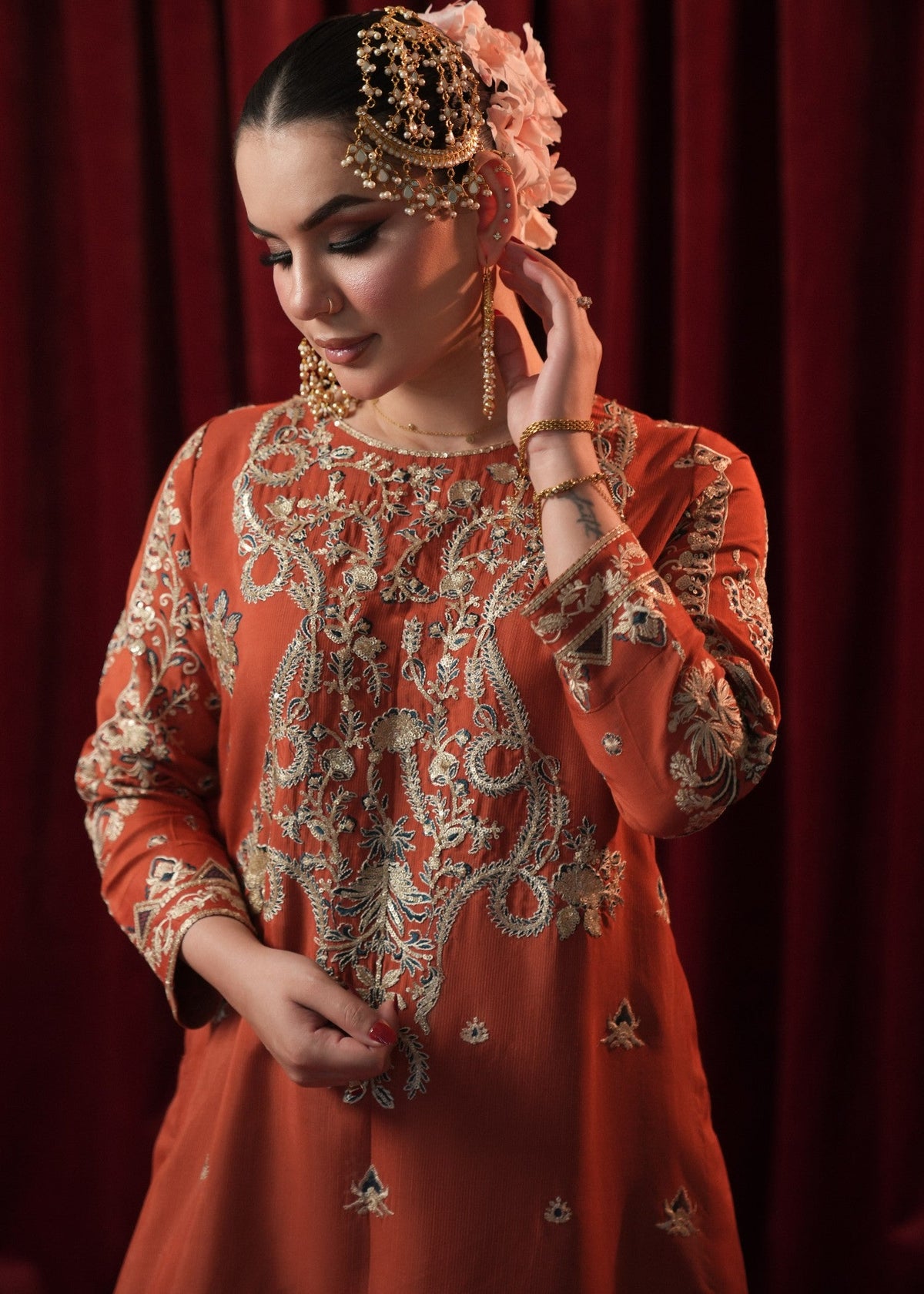 Festive Party Wear Raw Silk Sharara Online in Sri Lanka India Australia