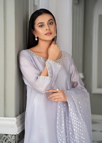 Festive Purple Embroidered Katan Silk Suit Online in Sri Lanka India Australia