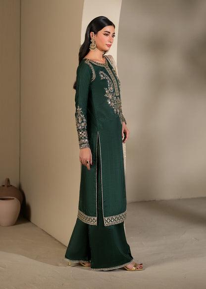 Festive Wear Embroidered Raw Silk Pakistani Outfit Online in Dubai DXB UAE Abudhabi Meena Bazaar