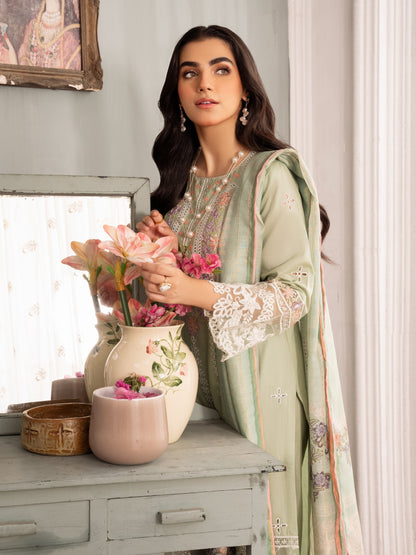 Festive Wear Lawn Embroidered Suit Online in Sri Lanka India Australia