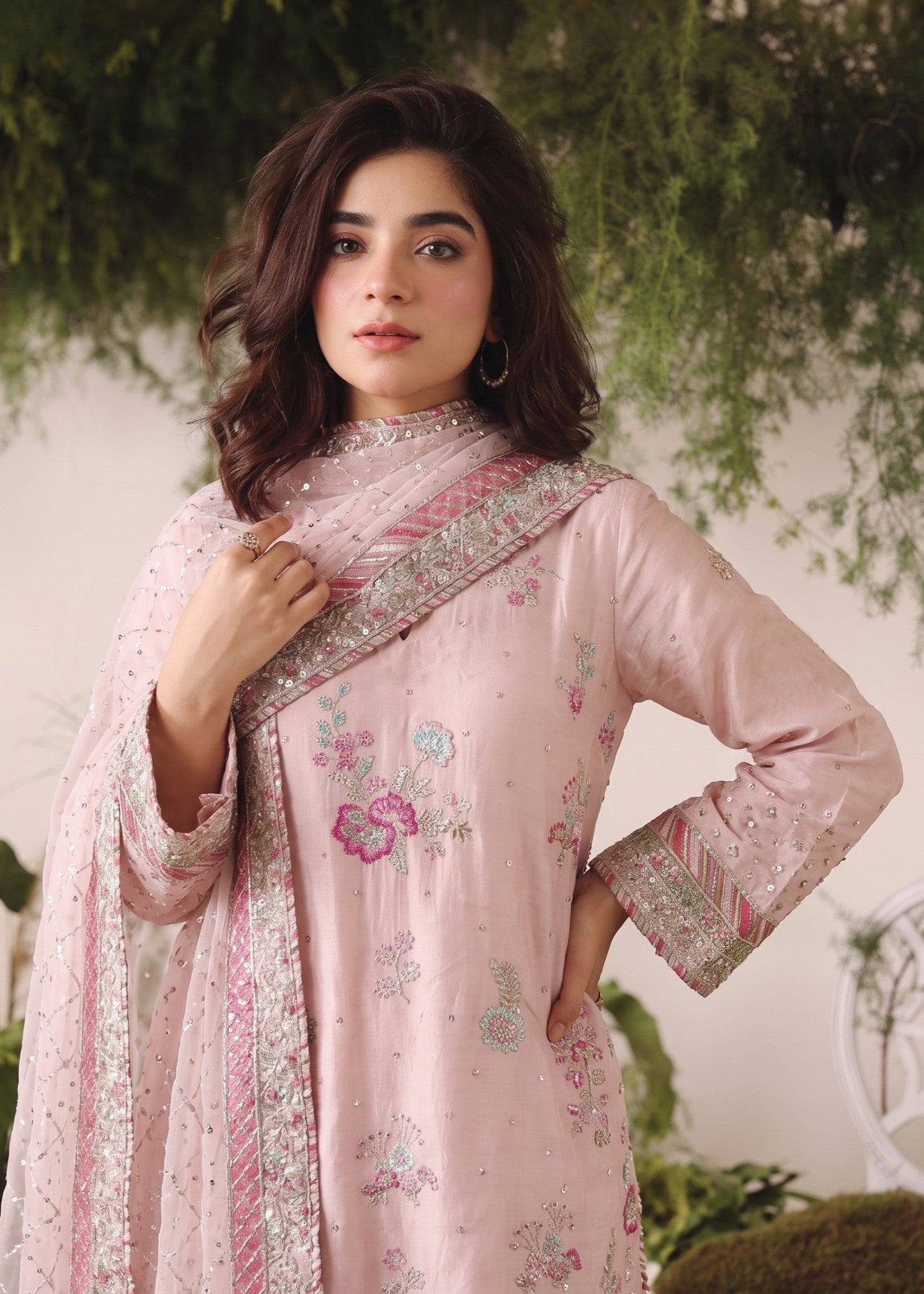 Festive Wear Pink Raw Silk Kurta Suit Online in Sri Lanka India Australia