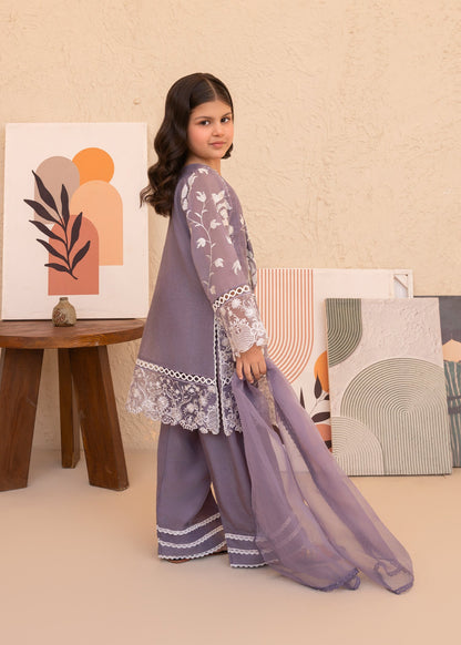 Festive Wear Purple Cotton Silk Shalwar Suit Online in Sri Lanka India Australia