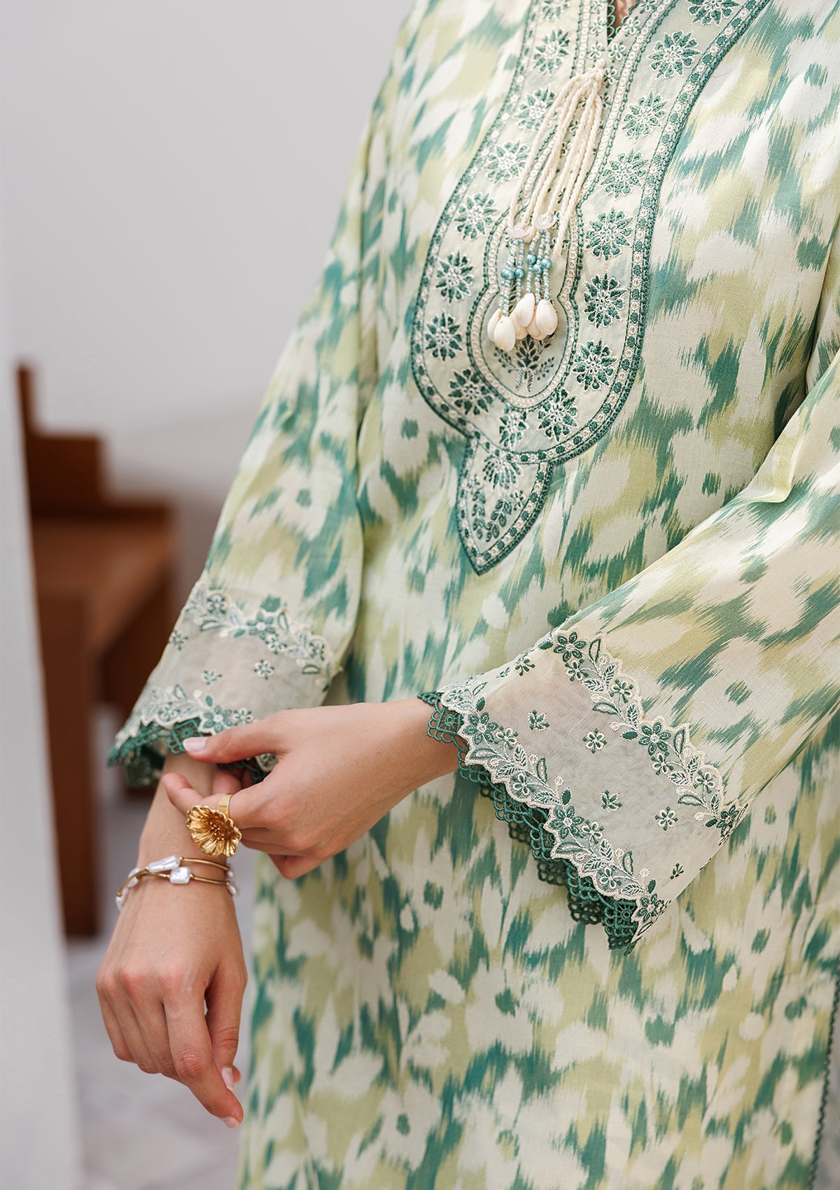 Floral Muse Pret 3PC Lawn Dress Material Online in Sri Lanka India Australia