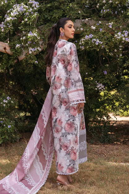 Pure Lawn Suit with Chiffon Dupatta