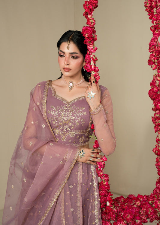 Formal Organza Lehenga Choli for Women Online in Sri Lanka India Australia