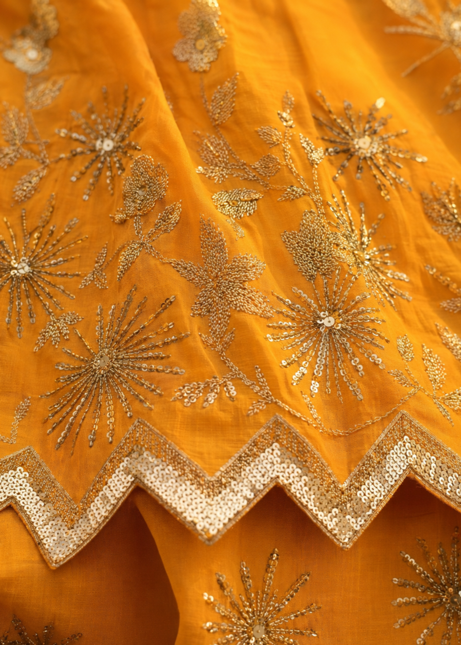 Girls Cotton Embroidered Mustard Salwar Suit Online in KSA Riyadh Saudi Arabia Oman Bahrain Qatar