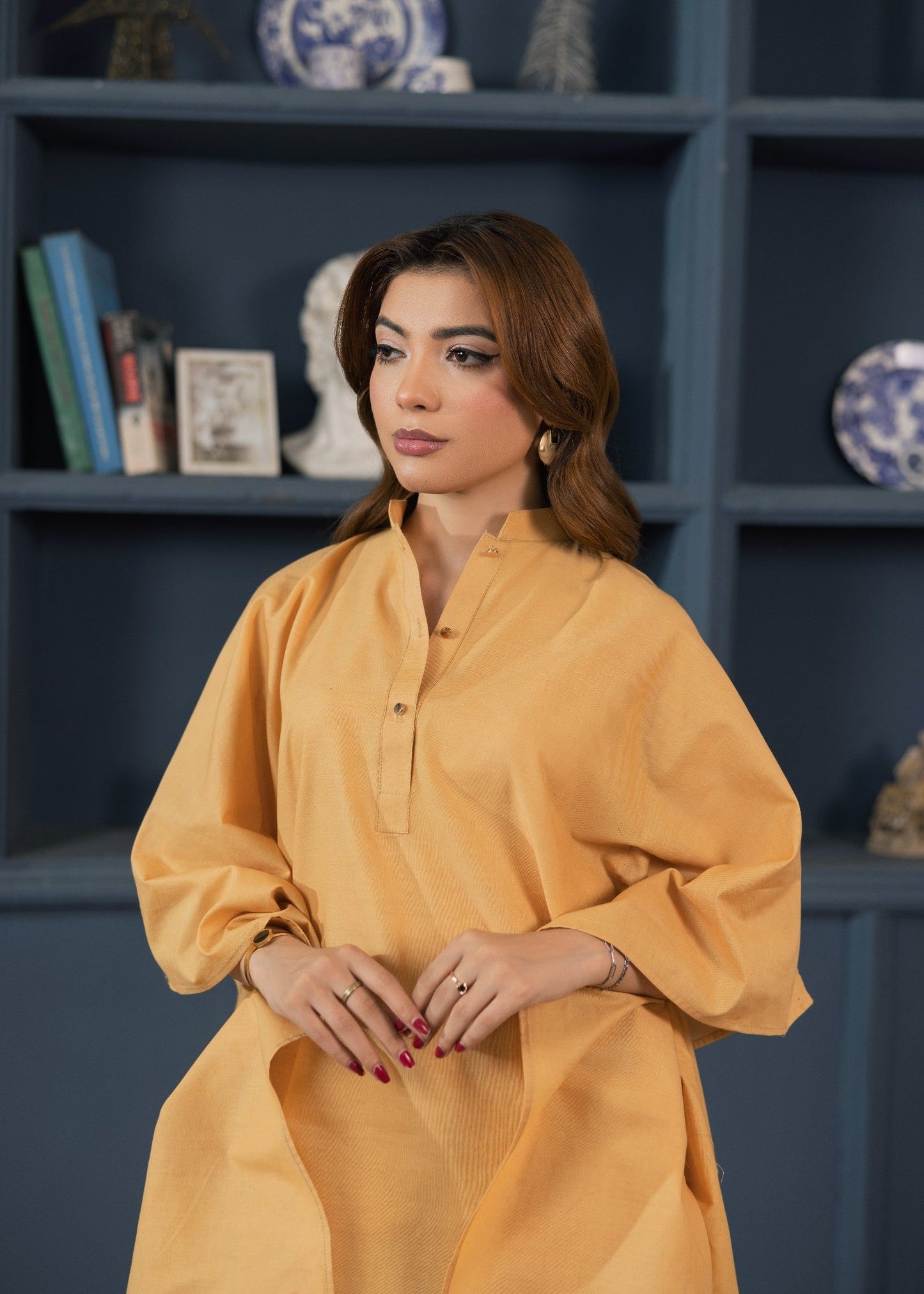 Gold Lawn Cotton Daily Wear Kaftan Online in Dubai UAE Abudhabi Ajman Sharjah