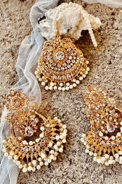 Gold Plated Bridal Jewellery Set Online in Dubai UAE Abudhabi Ajman Sharjah