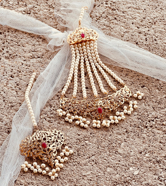 Gold Plated Hyderabadi Wedding Jewelry Online in KSA Riyadh Saudi Arabia Oman Bahrain Qatar