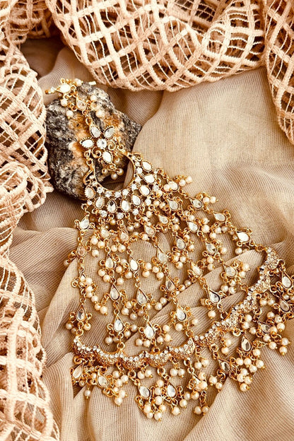 Gold Plated Jumbo Jhumka Earrings Online in Dubai UAE Abudhabi Ajman Sharjah