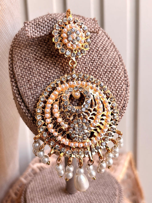 Gold Plated Layered Necklace Set Online in KSA Riyadh Saudi Arabia Oman Bahrain Qatar