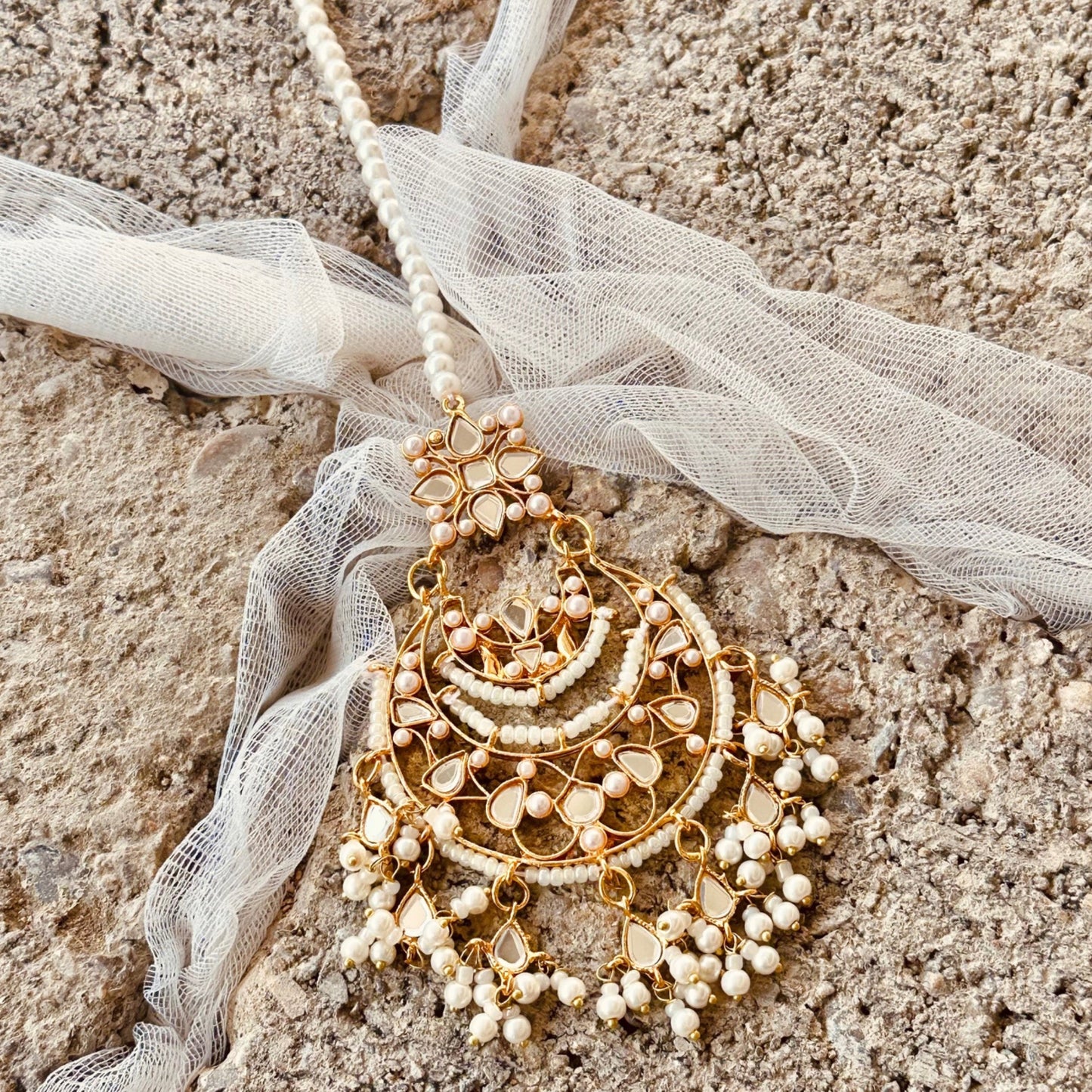 Gold Plated Wedding Necklace and Earrings Set Online in Sri Lanka India Australia