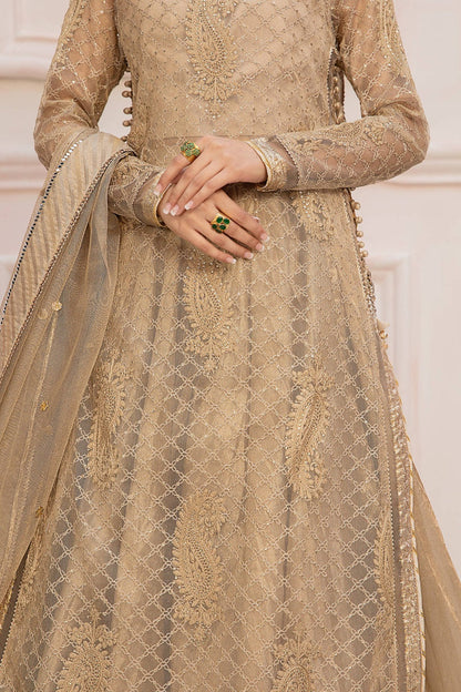 Golden Hand Embellished Sharara