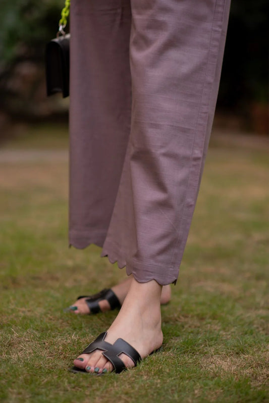Gray Violet Co-ord Set