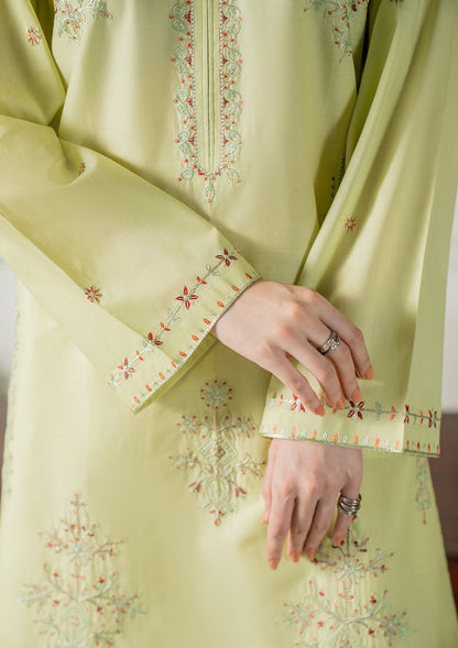 Green Cotton Kurta Set for Women Online in Sri Lanka India Australia