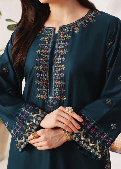 Green Embroidered Lawn Suit for Women Online in UK USA Canada