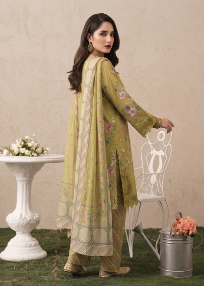 Green Lawn Embroidered Pakistani Suit Online in Sri Lanka India Australia