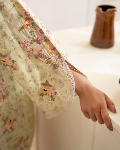 Green Lawn Farshi Shalwar Suit Online in Dubai UAE Abudhabi Ajman Sharjah