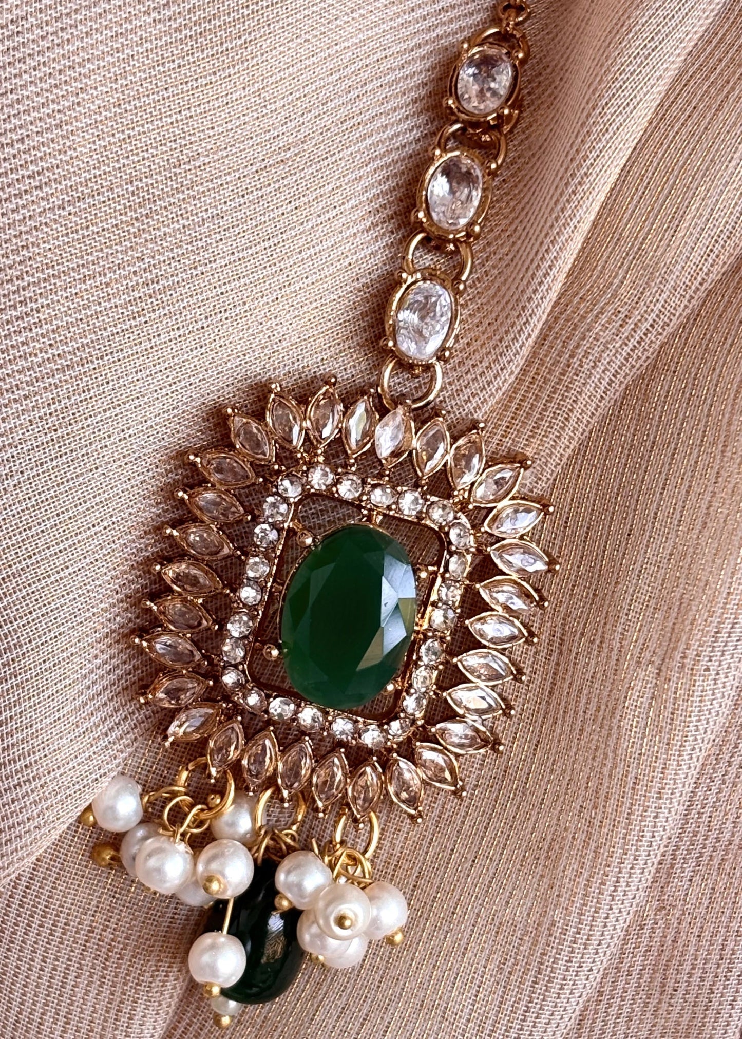 Green Wedding Choker Jewellery Online in UK USA Canada