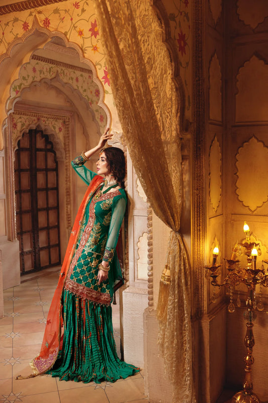 Raw Silk Gharara (Made-to-Order)
