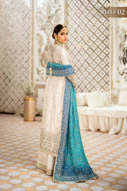 Hand Embellished Organza Salwar Suit with Lace Details Online in KSA Riyadh Saudi Arabia Oman Bahrain Qatar