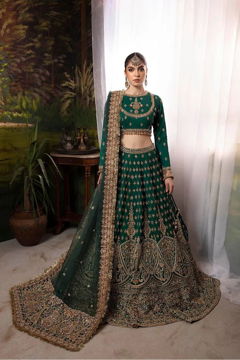Hand Embellished Raw Silk Lehenga Choli for Wedding Online in KSA Riyadh Saudi Arabia Oman Bahrain Qatar