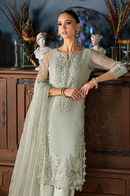 Hand Embroidered Organza Sharara Online in Dubai UAE Abudhabi Ajman Sharjah