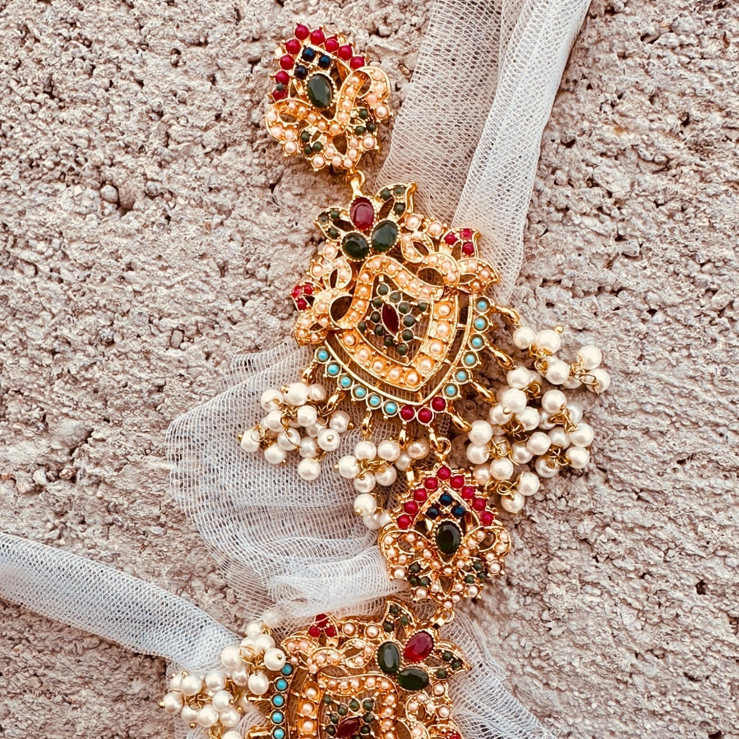 Handcrafted Nauratan Braid Beauty Paranda Online in UK USA Canada